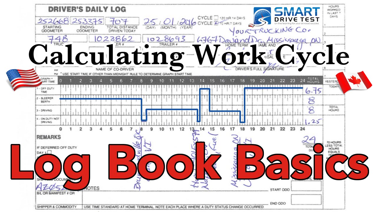 Logbook Calculator For Drivers